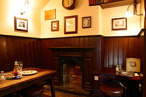Inklings corner in the pub